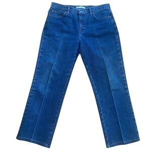 Lee Relaxed Fit Blue Denim Jeans 10 Petite